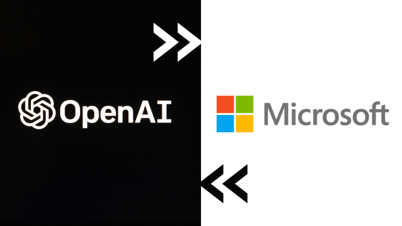 OpenAI and Microsoft logo