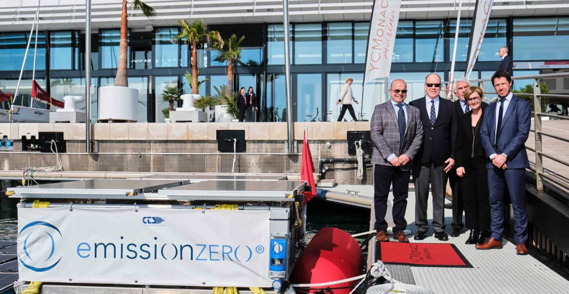 idrogeno verde inaugurato un pontile Yacht Club de Monaco idrogeno verde inaugurato un pontile Yacht Club de Monaco