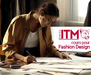 Image of Swiss ITM banner for Fashion Design Course